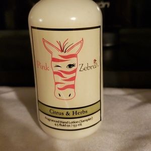 Pink Zebra hand lotion Citrus and Herb NeW